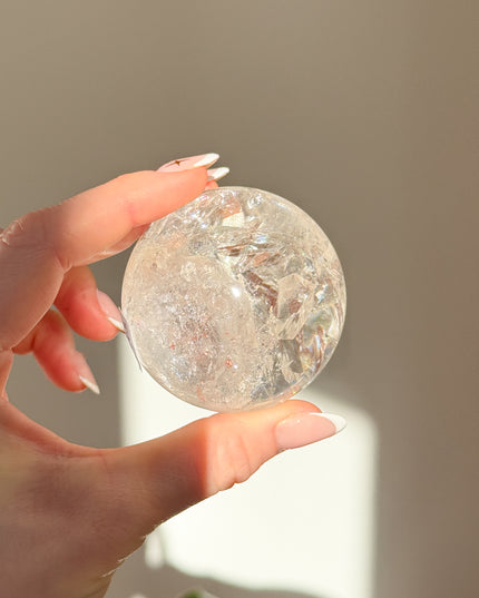 Bergkristall Kugel