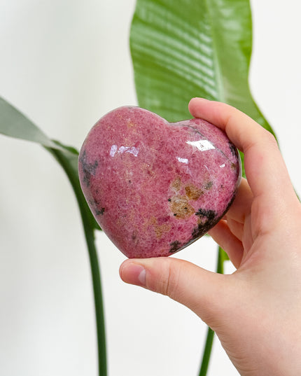 Rhodonit Herz