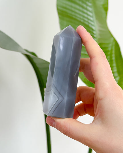 Achat (Botswana- Achat) - Turm