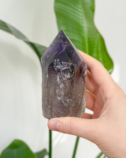 Amethyst Spitze (halbpoliert)