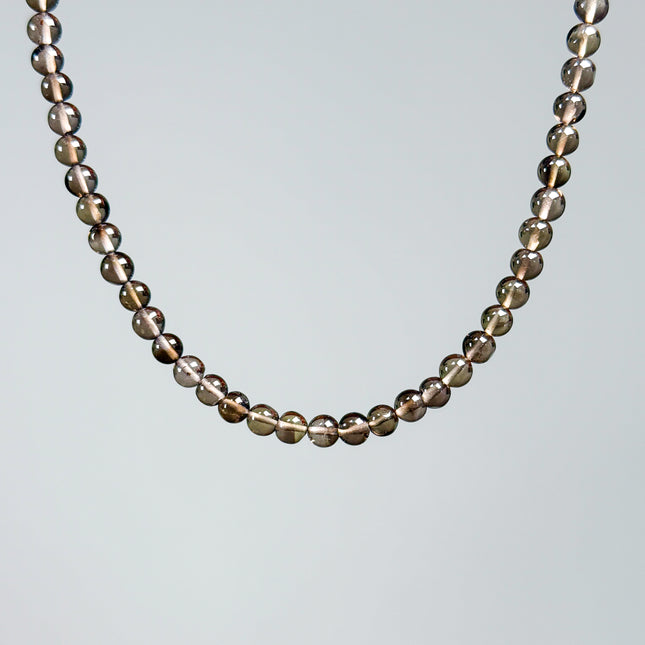 Rauchquarz Perlenkette