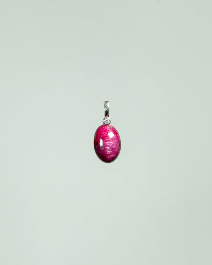 Rubin Kettenanhänger