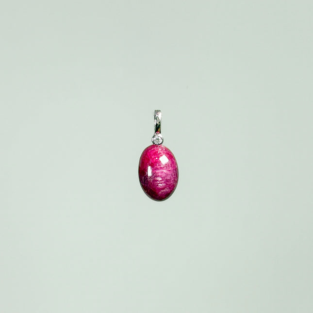 Rubin Kettenanhänger