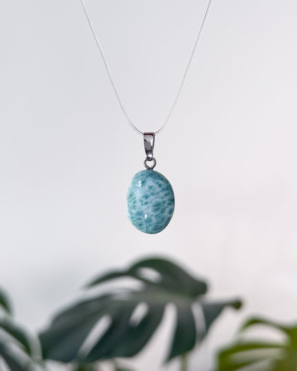Larimar Anhänger - 925 Silber