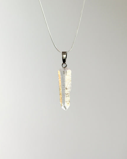 Lemurian Quarz Kettenanhänger