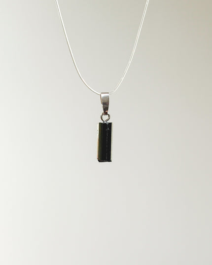 Turmalin Schörl Kettenanhänger