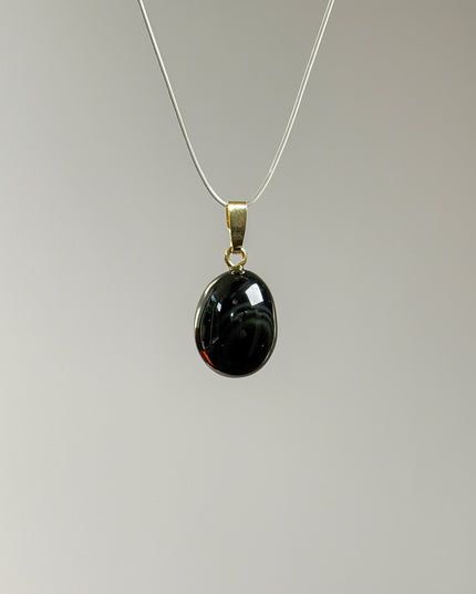 Regenbogen-Obsidian Kettenanhänger