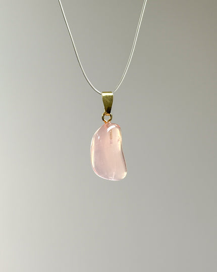 Rosenquarz Kettenanhänger