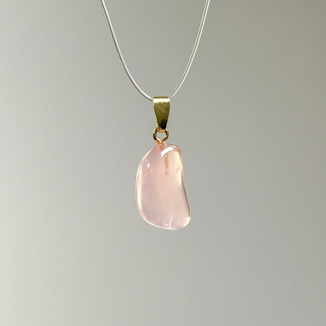 Rosenquarz Kettenanhänger