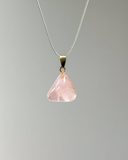 Rosenquarz Kettenanhänger