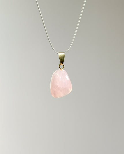 Rosenquarz Kettenanhänger