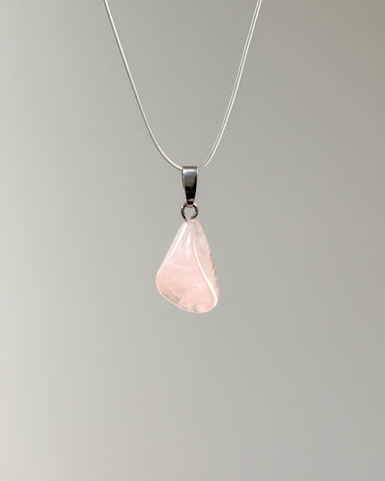 Rosenquarz Kettenanhänger