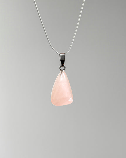 Rosenquarz Kettenanhänger