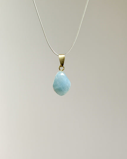 Aquamarin Kettenanhänger