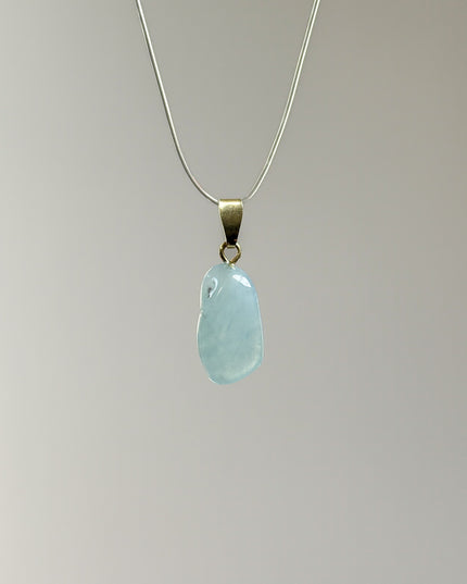 Aquamarin Kettenanhänger