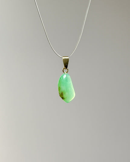 Chrysopras Kettenanhänger