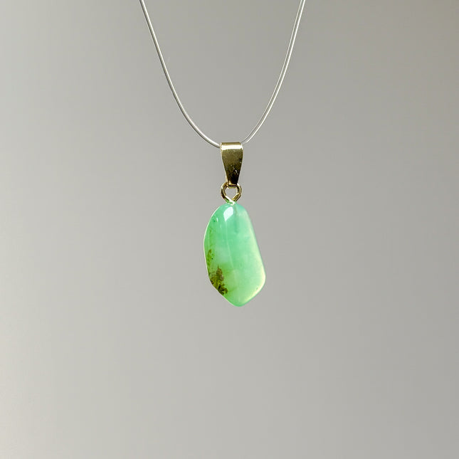 Chrysopras Kettenanhänger