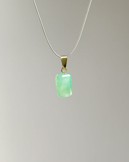 Chrysopras Kettenanhänger