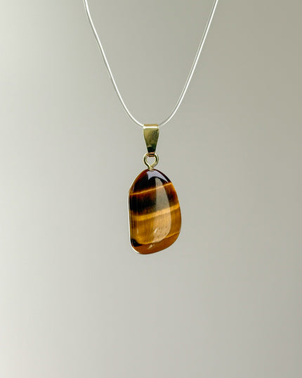 Tigerauge Kettenanhänger