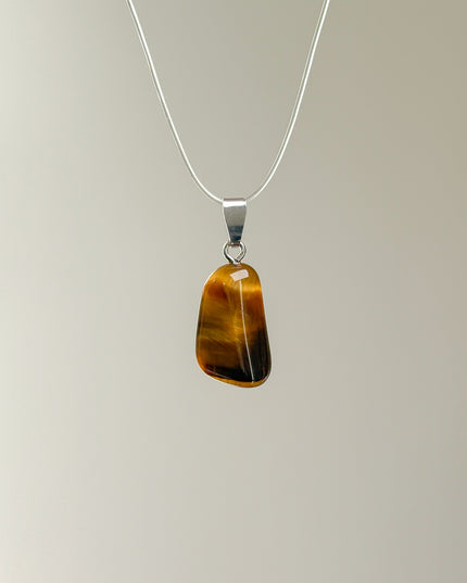 Tigerauge Kettenanhänger