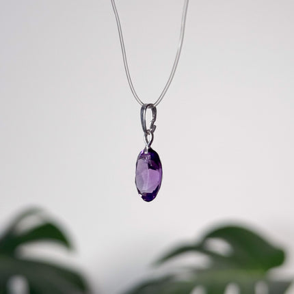 Amethyst facettiert - 925 Silber