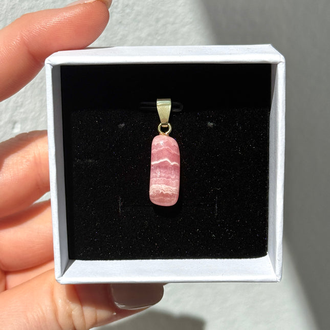 Rhodochrosit Kettenanhänger