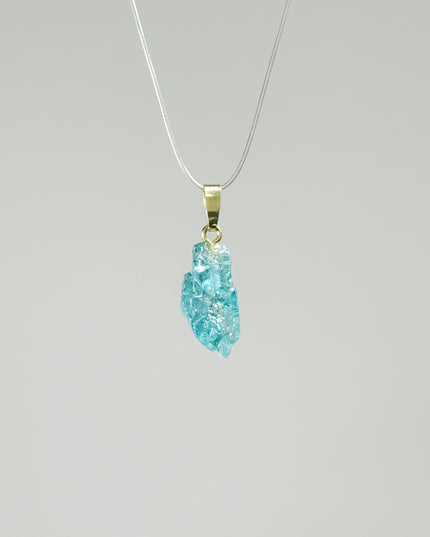 Apatit (Neon-Apatit) Kettenanhänger