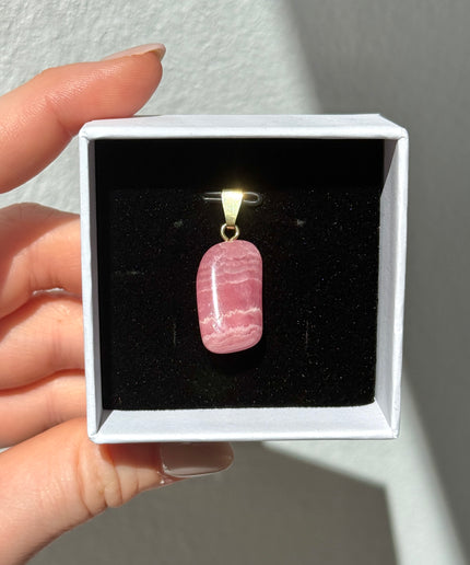 Rhodochrosit Kettenanhänger