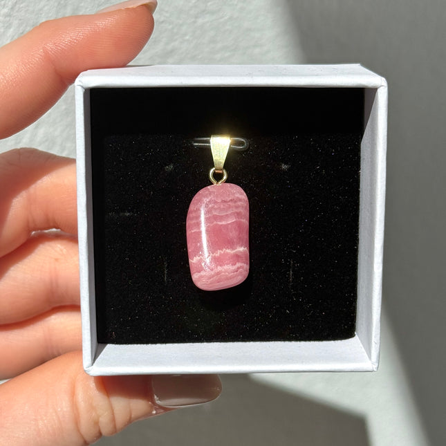Rhodochrosit Kettenanhänger