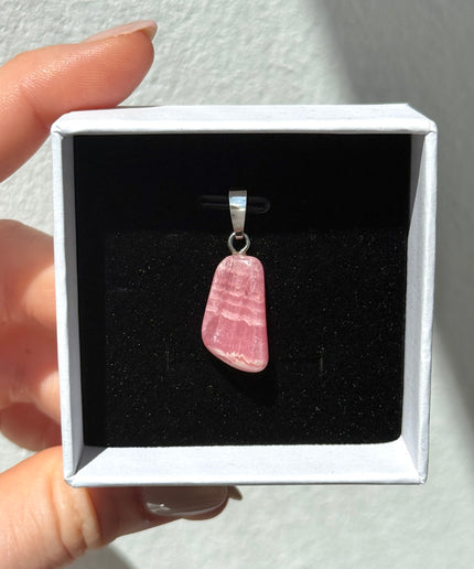 Rhodochrosit Kettenanhänger