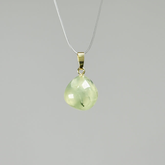 Prehnit Kettenanhänger