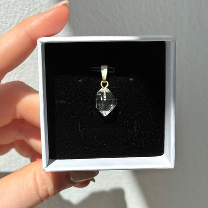 Herkimer Diamant Kettenanhänger