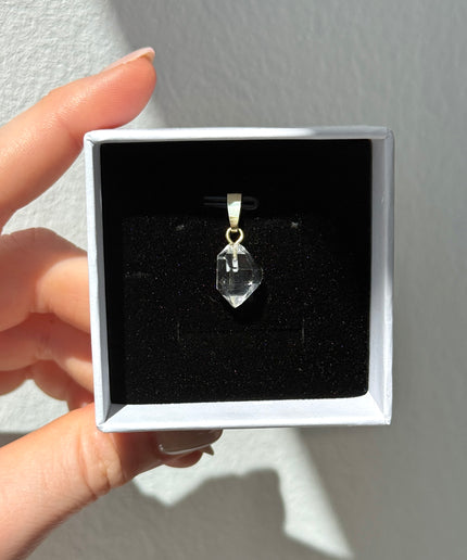 Herkimer Diamant Kettenanhänger