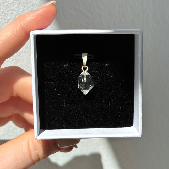 Herkimer Diamant Kettenanhänger