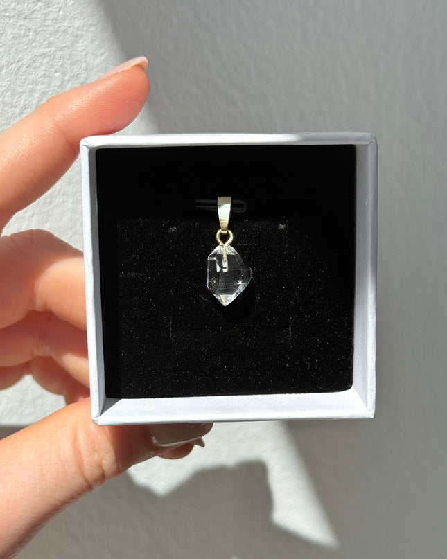 Herkimer Diamant Kettenanhänger