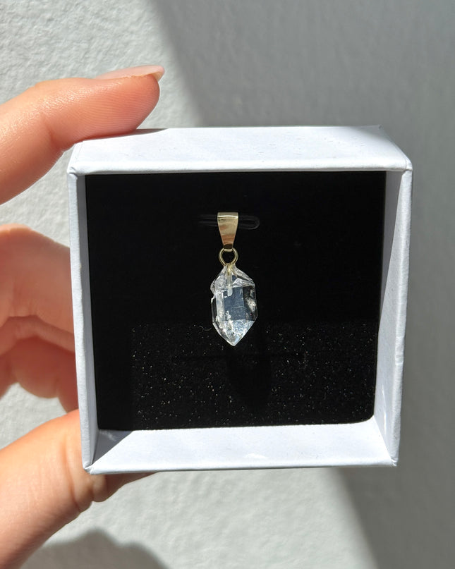 Herkimer Diamant Kettenanhänger