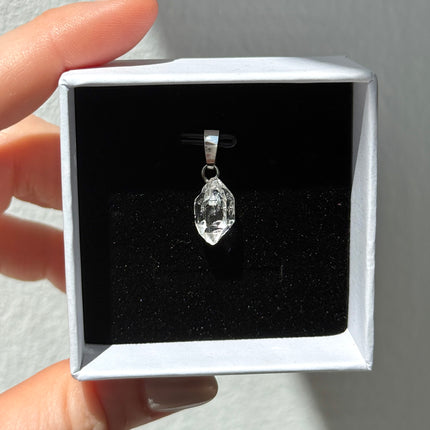 Herkimer Diamant Kettenanhänger