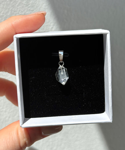 Herkimer Diamant Kettenanhänger