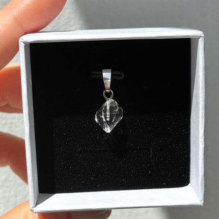 Herkimer Diamant Kettenanhänger