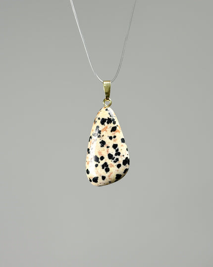 Dalmatiner Jaspis Kettenanhänger
