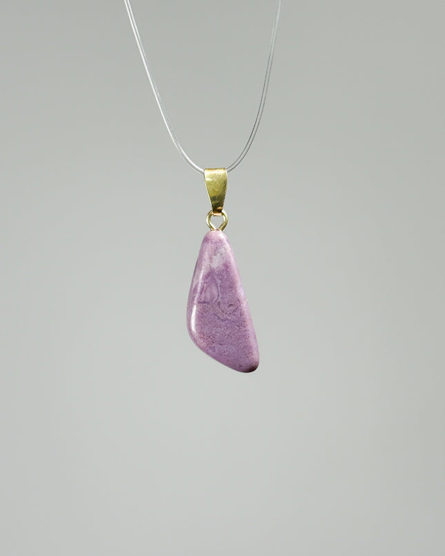 Jade (Lavendel-Jade) Kettenanhänger