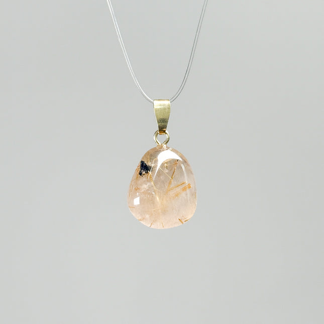 Rutilquarz Kettenanhänger