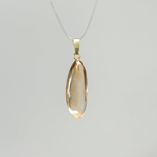 Citrin Kettenanhänger