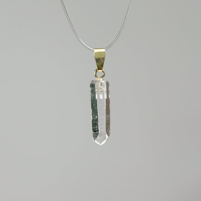 Lemurian Quarz Kettenanhänger