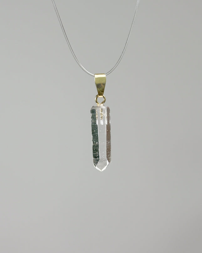 Lemurian Quarz Kettenanhänger