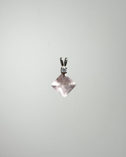 Rosenquarz "FairyTale" Kettenanhänger