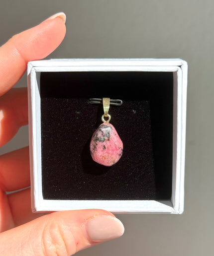 Rhodonit Kettenanhänger