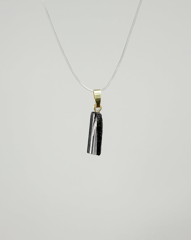 Turmalin Schörl Kettenanhänger