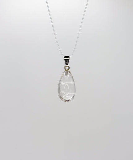 Bergkristall Pampel - Kettenanhänger 295 Silber