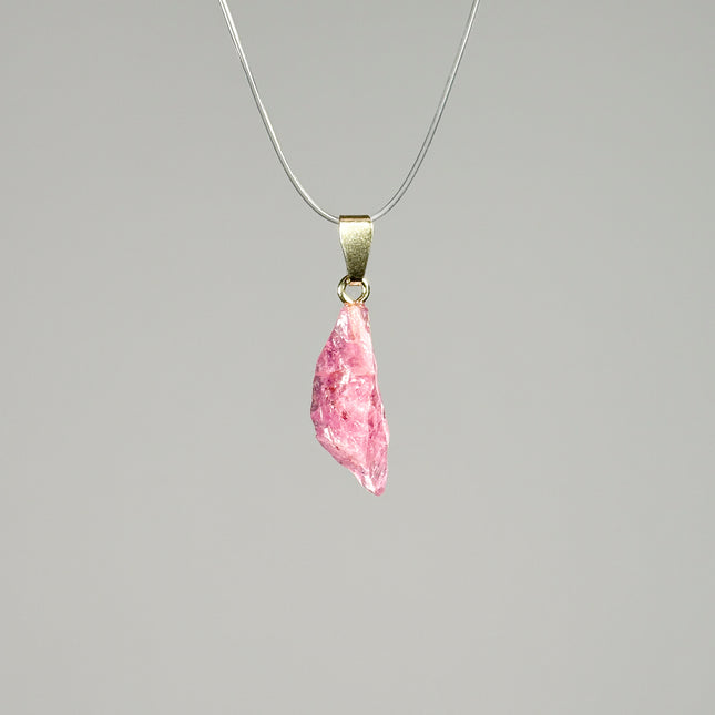 Roter Turmalin Kettenanhänger - Rubellit